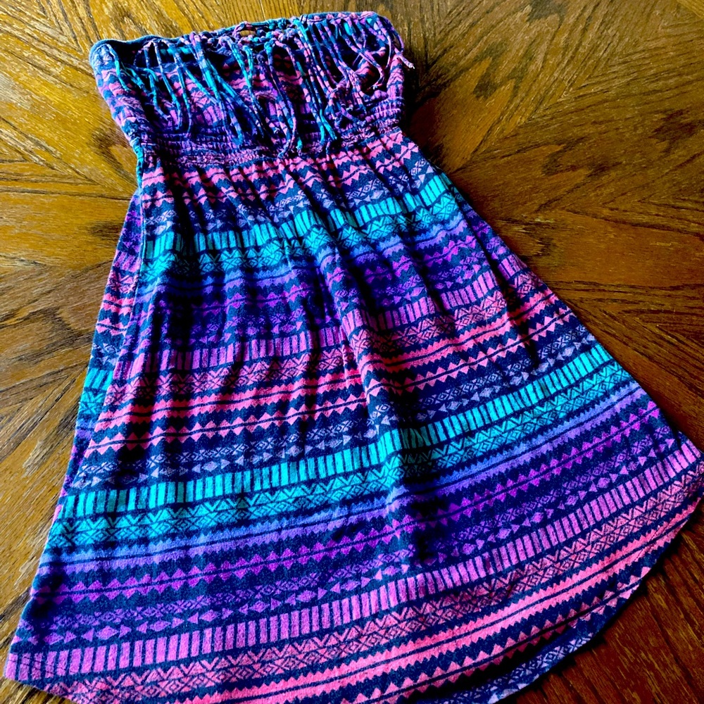 Strapless dress